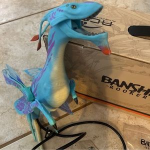 Disney Pandora Avatar Banshee Rookery Interactive Toy Blue/Purple Controller